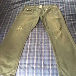 COPY - Olive green Jeans